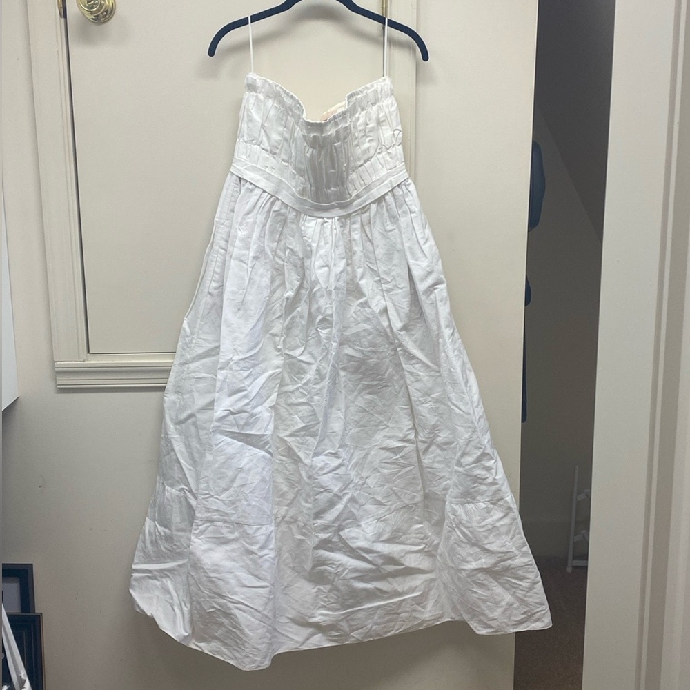 BROCK COLLECTION Dress Womens 8 White Sleeveless Dress